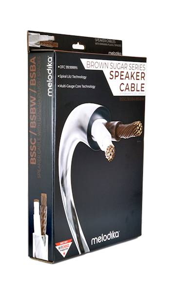 KABEL GŁOŚNIKOWY MELODIKA BROWN S BSSC3325-2.5 M