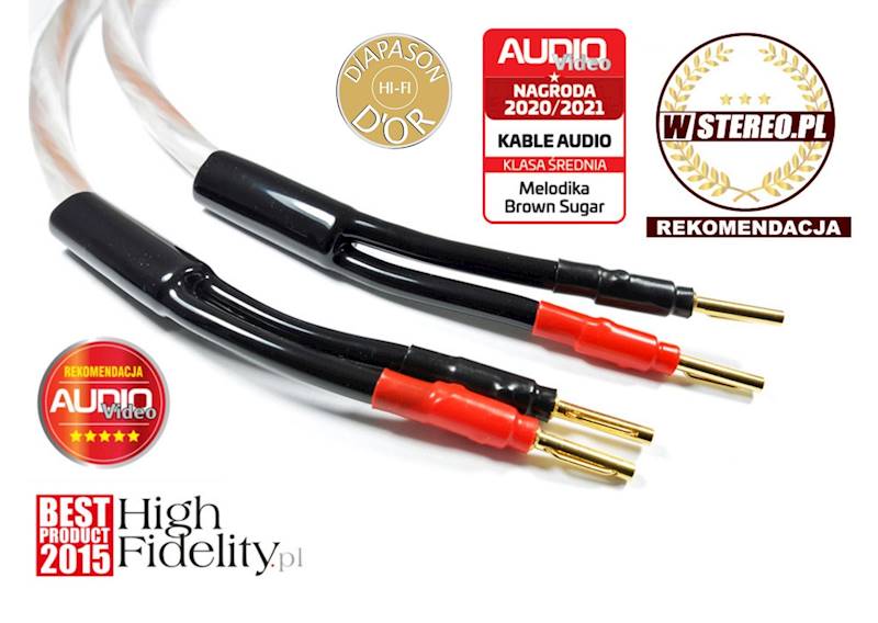 KABEL GŁOŚNIKOWY MELODIKA BROWN S BSSC3320-2.0 M