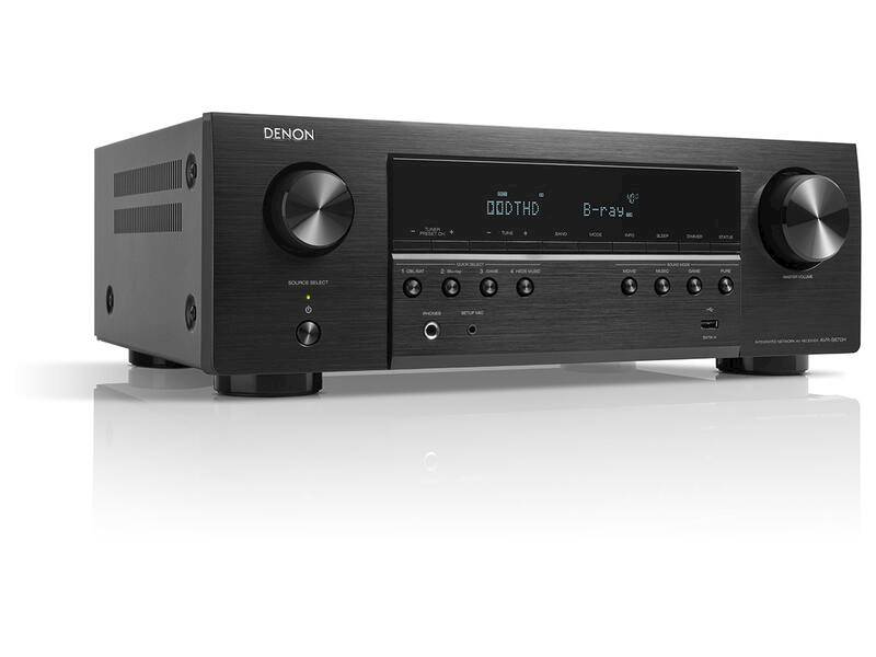 AMPLITUNER DENON AVR-S670HBK2 5.2  8K HEOS