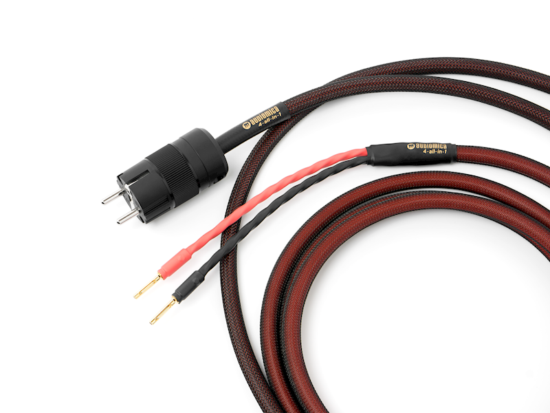 ZESTAW KABLI AUDIO AUDIOMICA 4-ALL-IN 1 SET