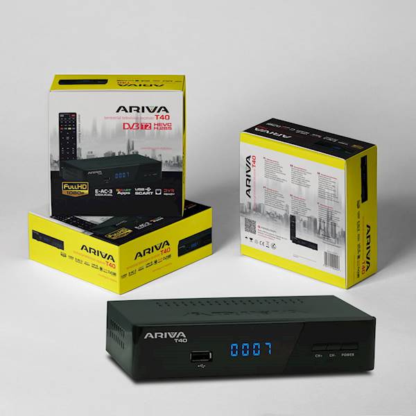 ODBIORNIK DVB-T2 FERGUSON ARIVA T40