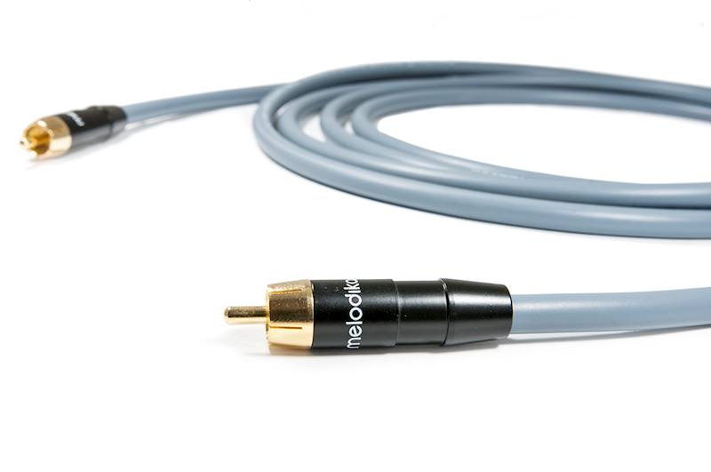 KABEL DO SUBWOOFERA MELODIKA GUNMETAL MDSW30G-3.0M