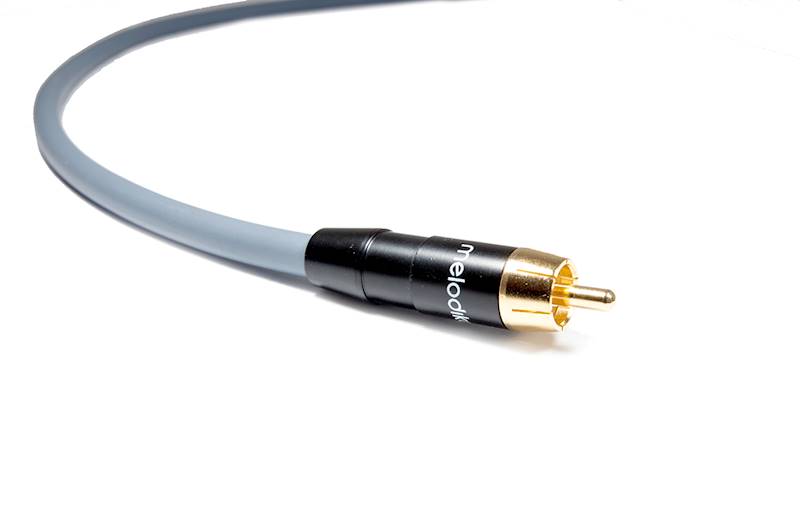 KABEL DO SUBWOOFERA MELODIKA GUNMETAL MDSW30G-3.0M