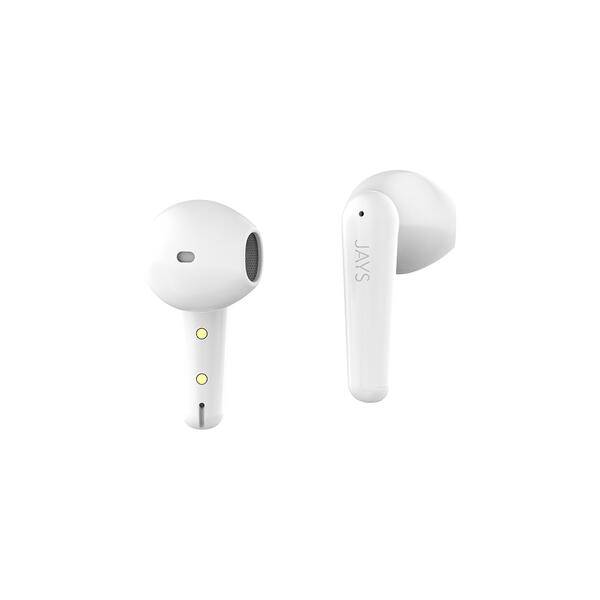 SŁUCHAWKI DOUSZNE BLUETOOTH JAYS T-SIX BT BIALE