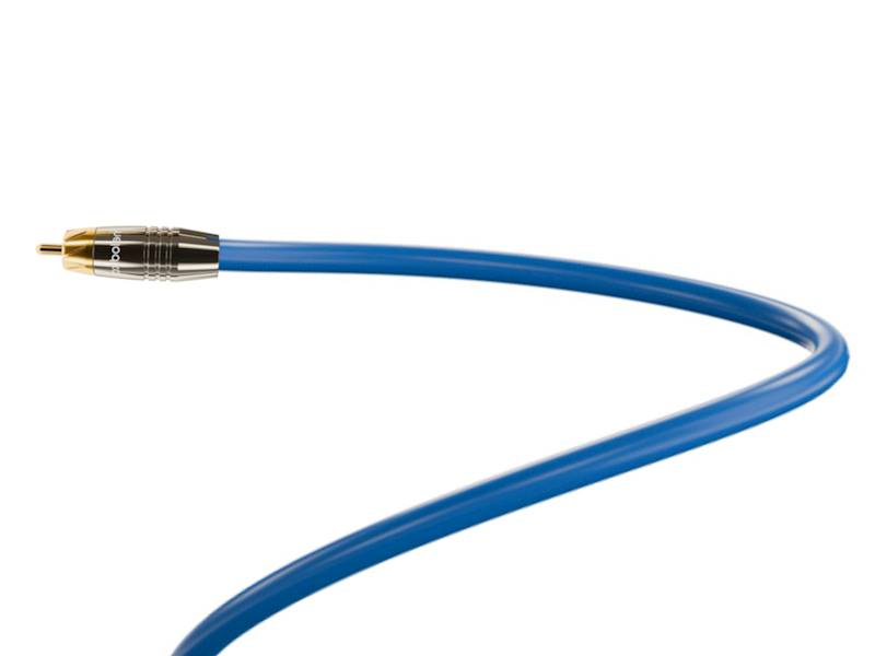 KABEL COAXIAL MELODIKA SBCX10 SKY BLUE-1M