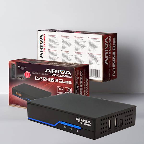 ODBIORNIK DVB-T2/ S2 FERGUSON ARIVA 175 COMBO