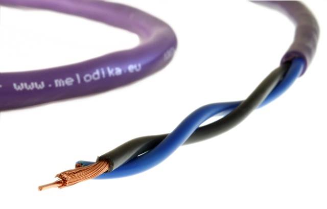KABEL GŁOŚNIKOWY MELODIKA PURPLE  MDSC4040-4 M 