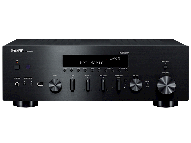AMPLITUNER STEREO YAMAHA R-N 600A BLACK MUSICCAST