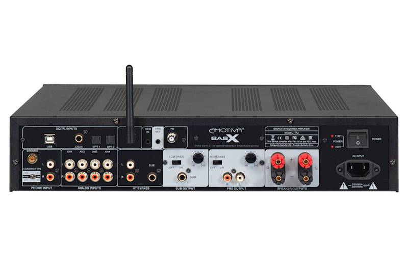 WZMACNIACZ STEREO EMOTIVA BASX TA2  ZINTEGROWANY