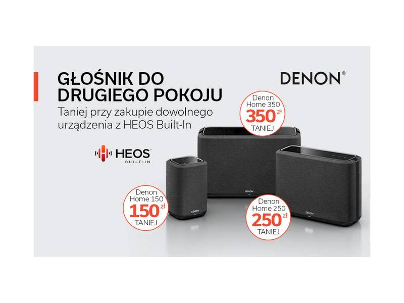 GŁOŚNIK MULTIROOM DENON HOME 250 PROMO