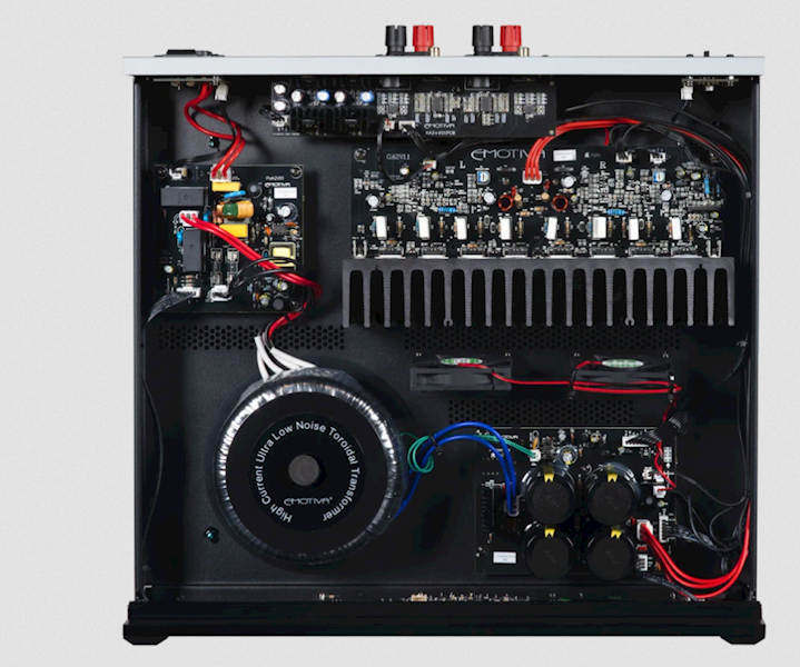 WZMACNIACZ MOCY STEREO EMOTIVA BASX A2+