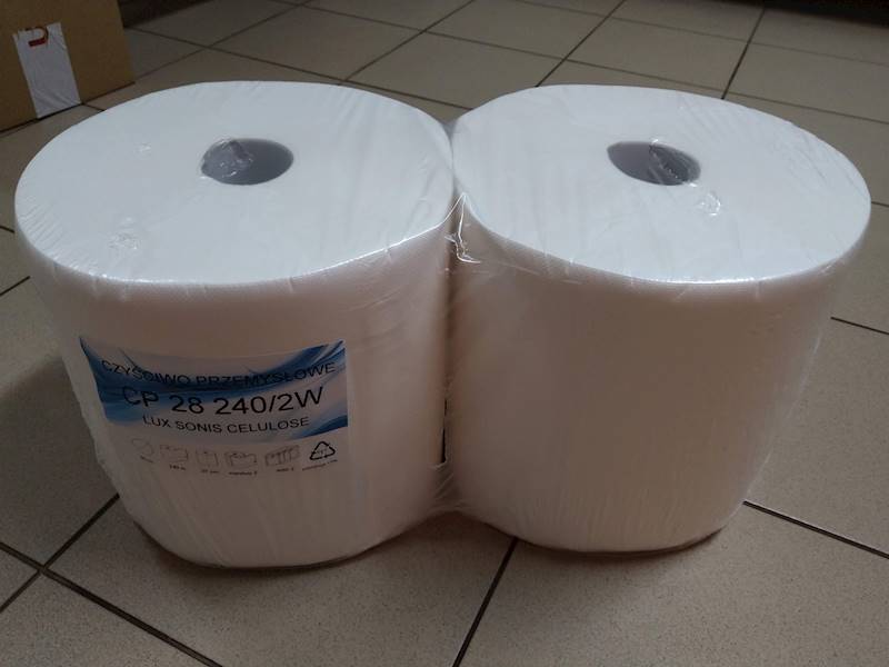 Ręcznik papierowy "czyściwo celulozowe" MAXI 240/2W celuloza 