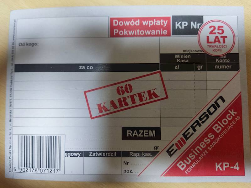 Druki akcydensowe A6 KP 1+1
