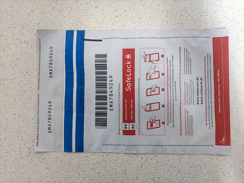 Koperta bezpieczna B5 185x245 mm