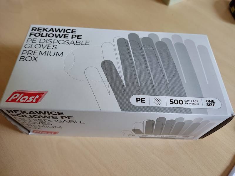 Rękawiczki KLINION 500 szt.