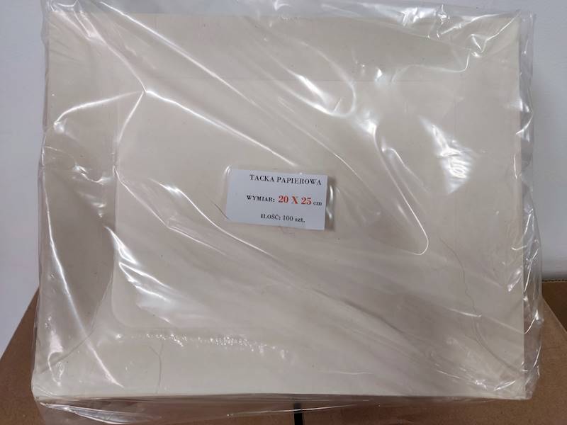 Tacka papierowa 20x25 100 szt.