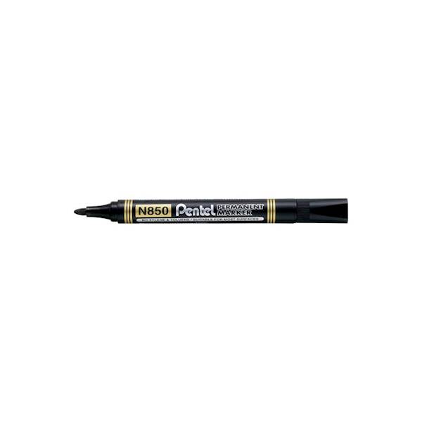 Marker permanentny czarny, okrągła końcówka 1,5 | PENTEL