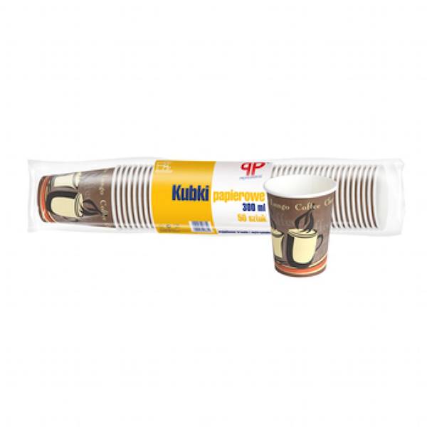 Kubek papierowy 300ml 50 szt.