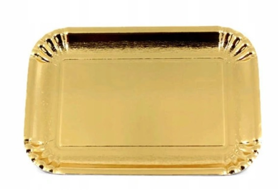 Podkładka cukiernicza złota 40 x 30 GR 2400