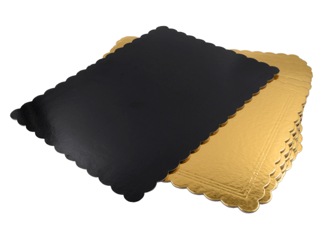 Podkładka cukiernicza złota 40 x 30 GR 2400