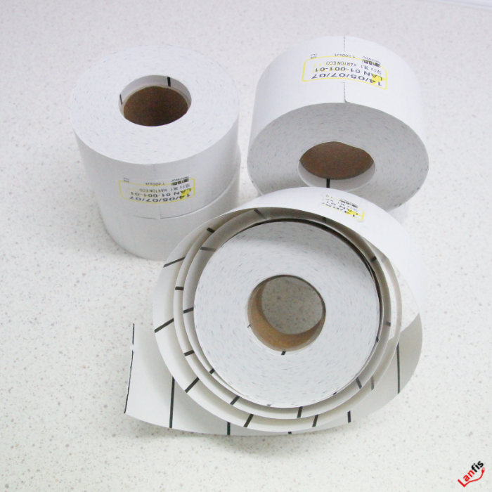 Etykieta kartonowa termiczna ECO 170g,  52,5 x 38,1 mm, Zebra 2000 szt