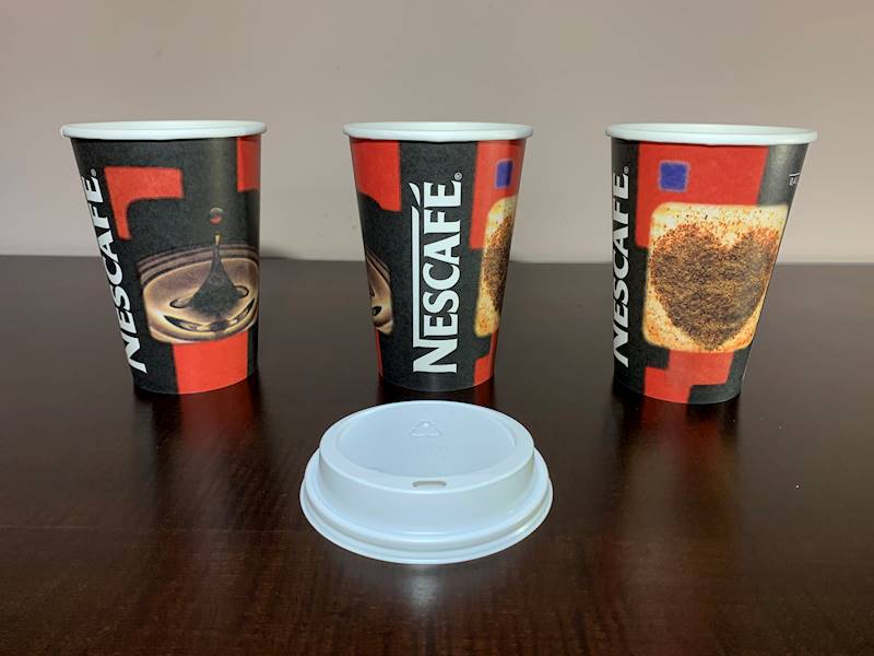 Kubek PAP 400 ml NADRUK gruby a'50 bez SUP