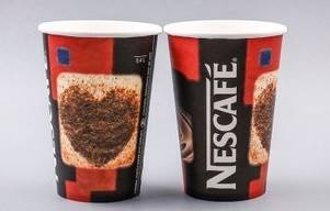 Kubek PAP 400 ml NADRUK gruby a'50 bez SUP