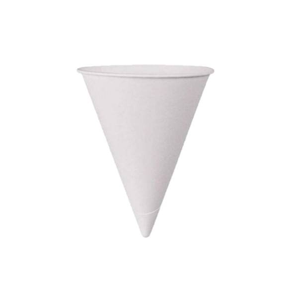 Kubek papierowy ekologiczny stożkowy 118ml 200szt