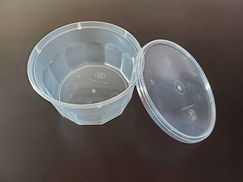 Pojemnik Bis-Pak G5 500ml wraz z pokrywką wielorazowy