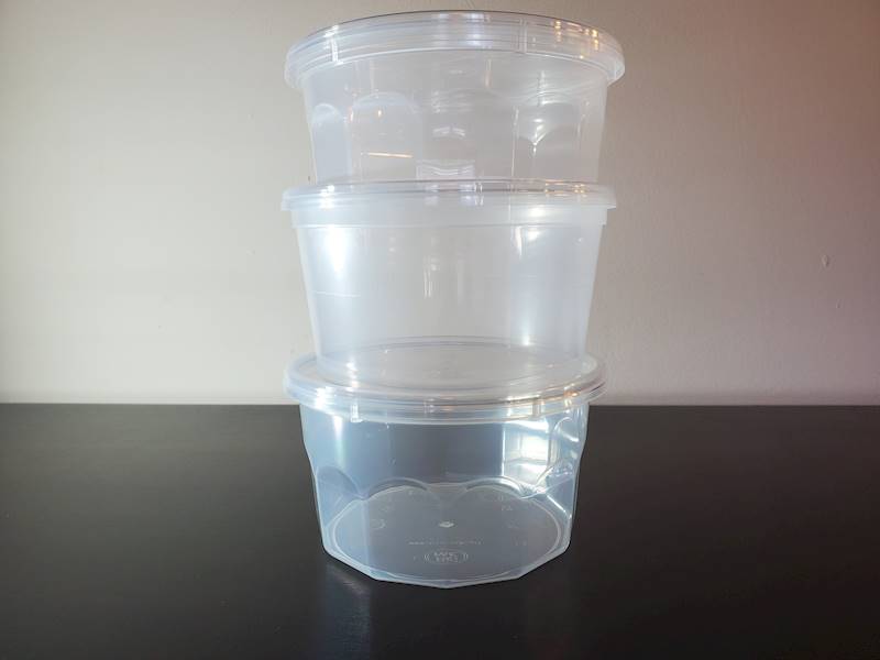 POJEMNIK wielorazowy Bis-Pak G4 350ml/425ml a'50