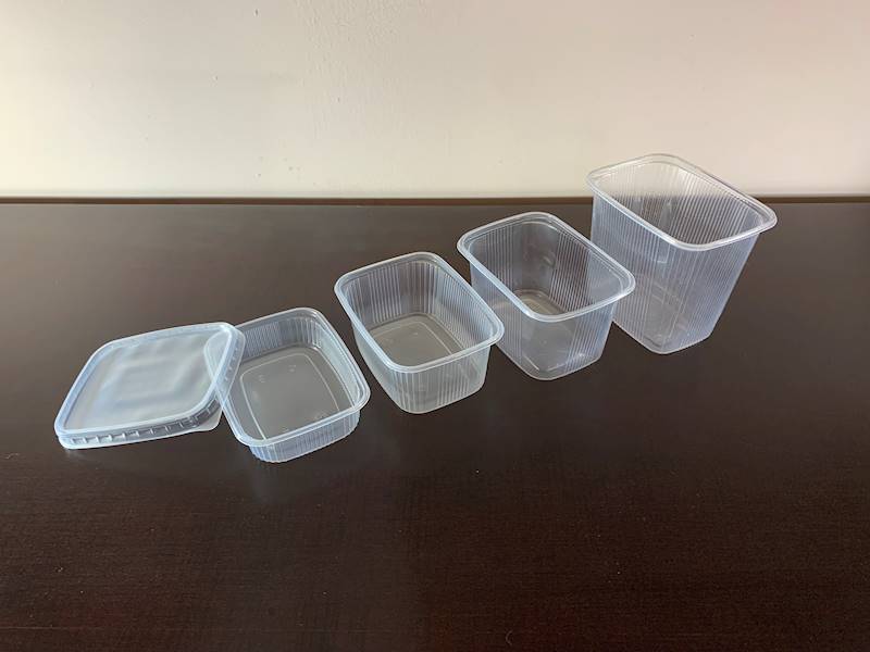 POJEMNIK PP PRO 250ml PRZEZ P-BOX a'100 wielorazowy