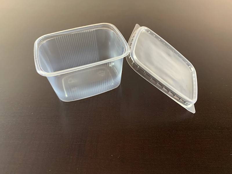 Pojemnik P-BOX prost. PP 300 ml 100szt. wielorazowy