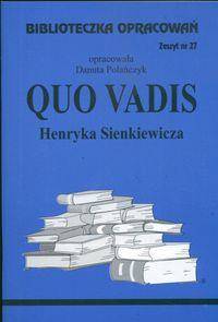 Biblioteczka opracowań nr 027 Quo vadis