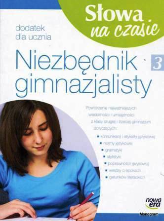 Język polski GIM NE Słowa na czasie 3 Niezbędnik