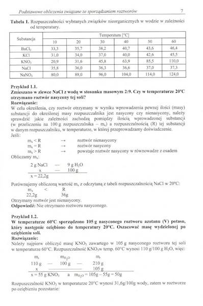 Zbiór zadań z chemii ogólnej i analitycznej MEDYK