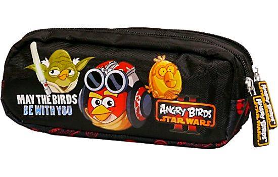 Piórnik saszetka 2 komory St. Majewski Angry Birds