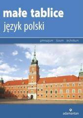 Małe tablice Język polski w.2016 ADAMANTAN