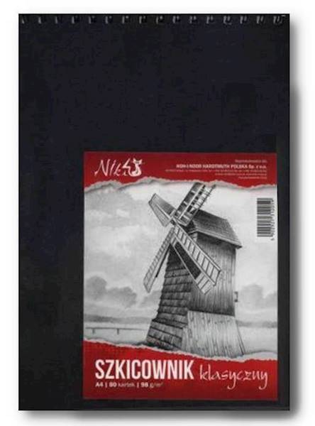 szkicownik A4 80K KIN Klasyczny 98g