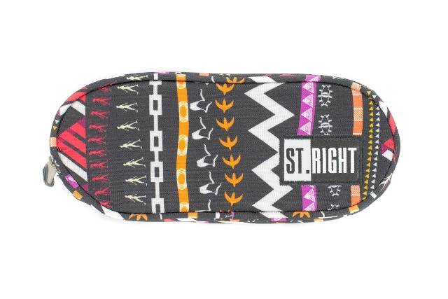 Piórnik saszetka dwukomorowa Stright ZIG-ZAG