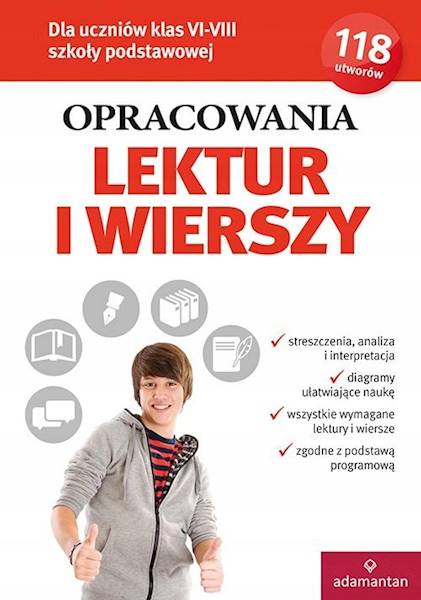 Opracowania lektur i wierszy kl. VI-VIII SP 
