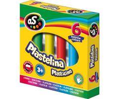 Plastelina 6 kol. AS Astra