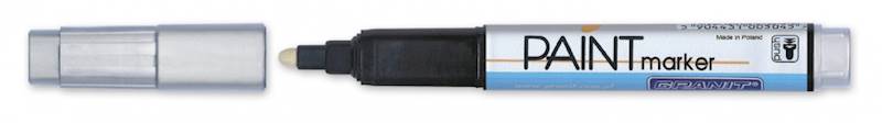 Marker olejowy GRANIT M800 srebrny