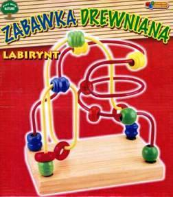 Zabawka edukacyjna drewniana Labirynt