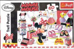 Puzzle   60 Trefl Minnie Mouse Zakupowe szaleństwo