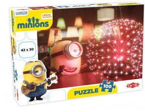 Puzzle Minionki 100 elementów Lampa