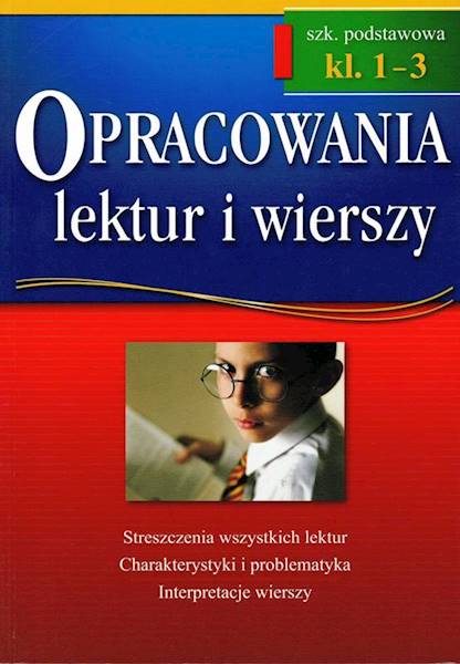 Opracowania SP 1-3 lektur i wierszy GREG wyd.2021