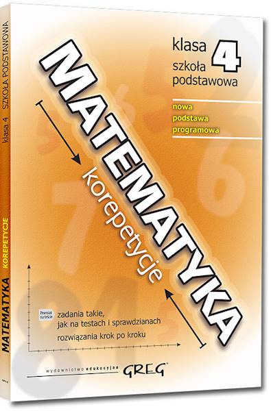 Korepetycje Matematyka Greg SP kl.4 