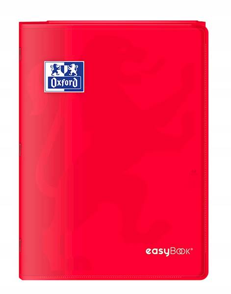 zeszyt A4 60K kratka Hamelin Oxford Easybook Czerw