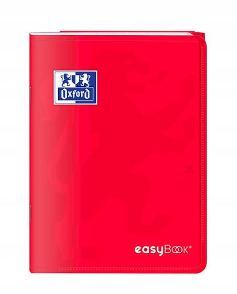 zeszyt A5 60K kratka Hamelin Oxford Easybook Czerw