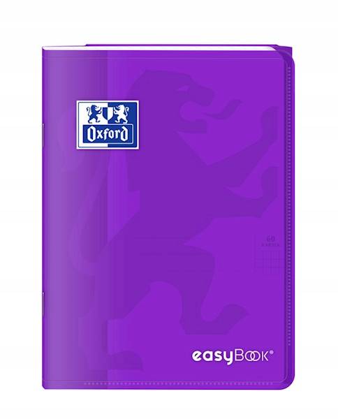 zeszyt A5 60K kratka Hamelin Oxford Easybook Fiole